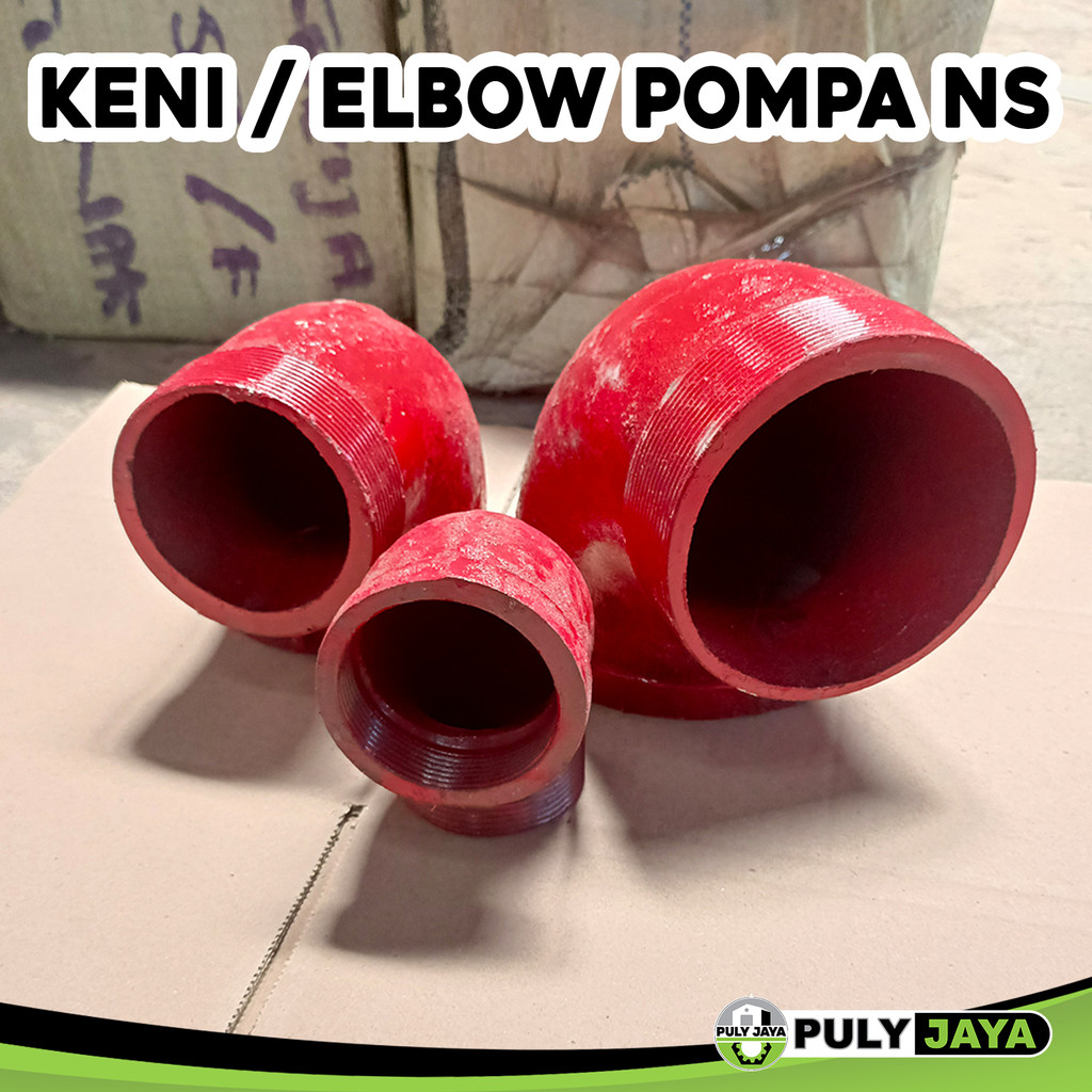 Keni / Elbow Pipa Pompa air irigasi NS Puly_Jaya