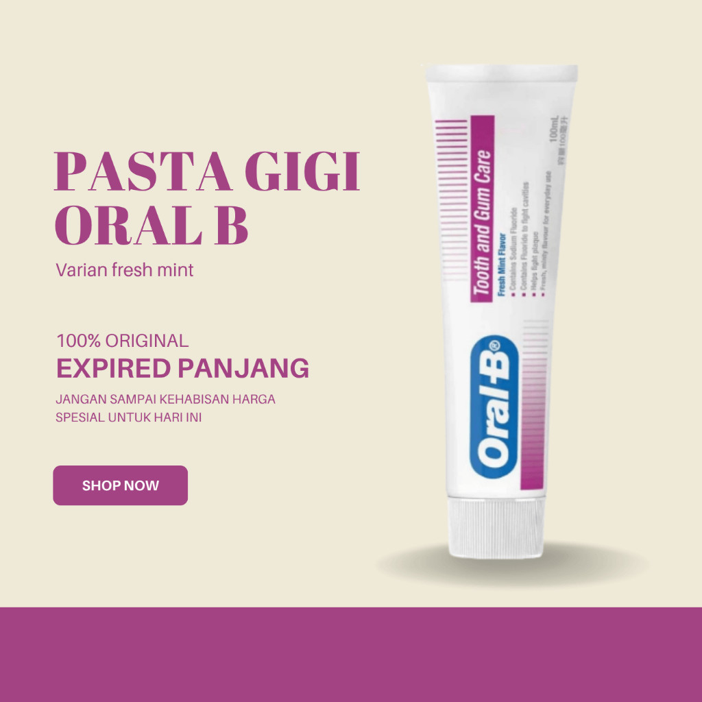 Oral-B Pasta Gigi Tooth and Gum Care 100 ml