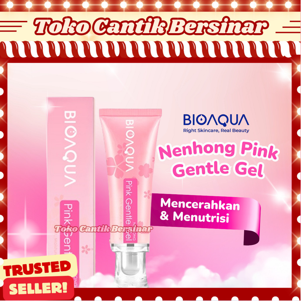 BIOAQUA Nenhong Cream 30g Warm Gentle Pink Nenhong Lip Serum Pemerah Bibir Serum Bibir Untuk Bibir H