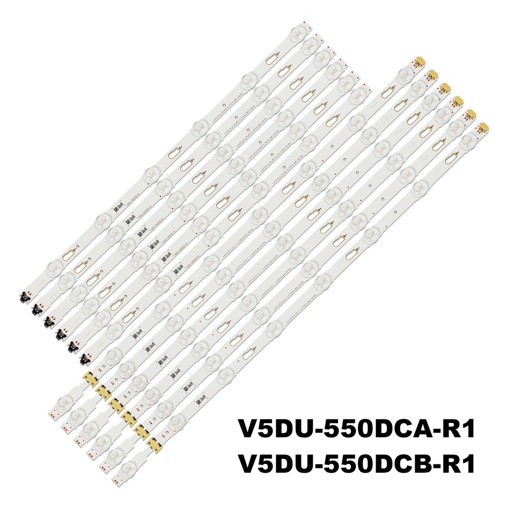 New LED Backlight Strip For  BN96-39659A 39660A V5DU-550DCA-R1 V5DU-550DCB-R1 BN96-40099A 40100A LM4