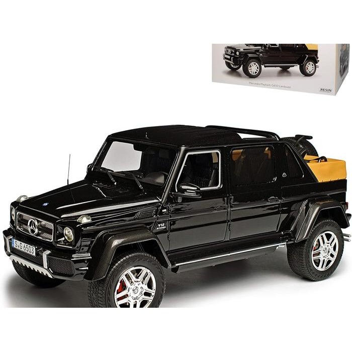1/18 SCHUCO MERCEDES BENZ G CLASS G650 V12 LANDAULET OPEN MAYBACH 2017 BLACK