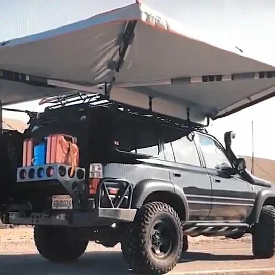 High Quality Camping Car Side Awning Aluminum Side Car Awning 270 Degree custom
