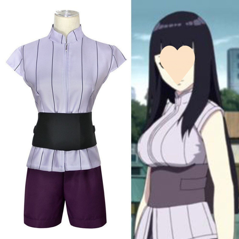 Halloween Anime Naruto cos Hinata Hyuga Costume cosplay Role Play Costume