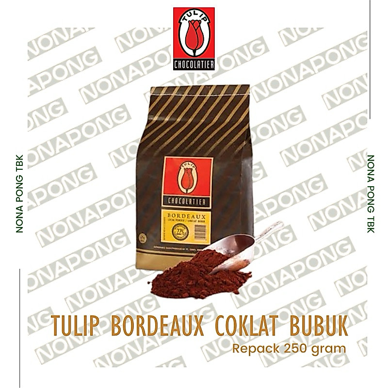 Coklat Bubuk | Coklat Bubuk repack 250gram | Cokelat Bubuk | Cokelat Bubuk Tulip | Coklat Bubuk Tuli
