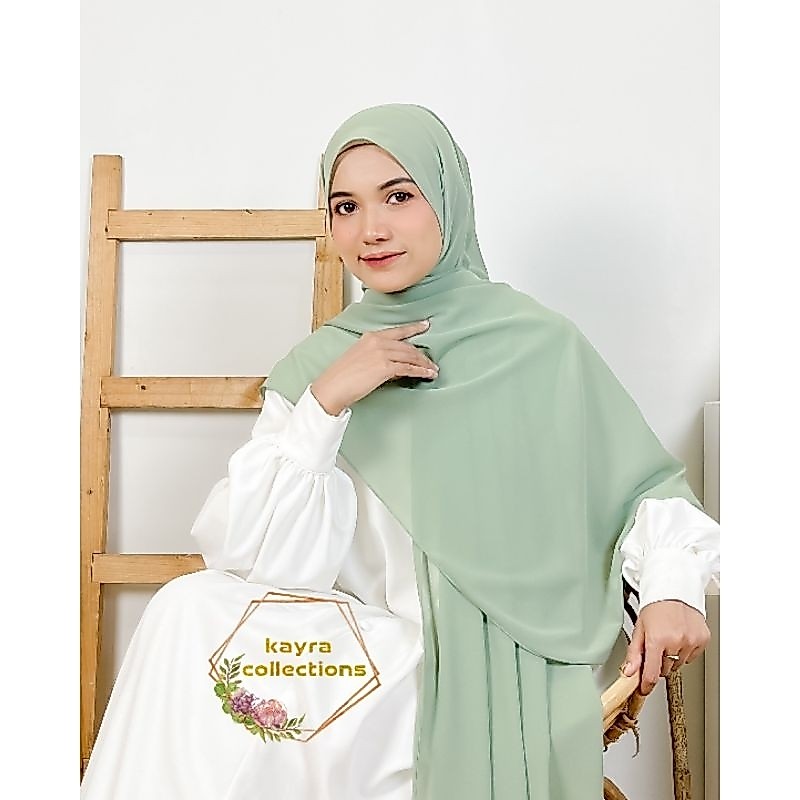 pashmina oval Malay syari ceruti baby doll 200cmx110cm