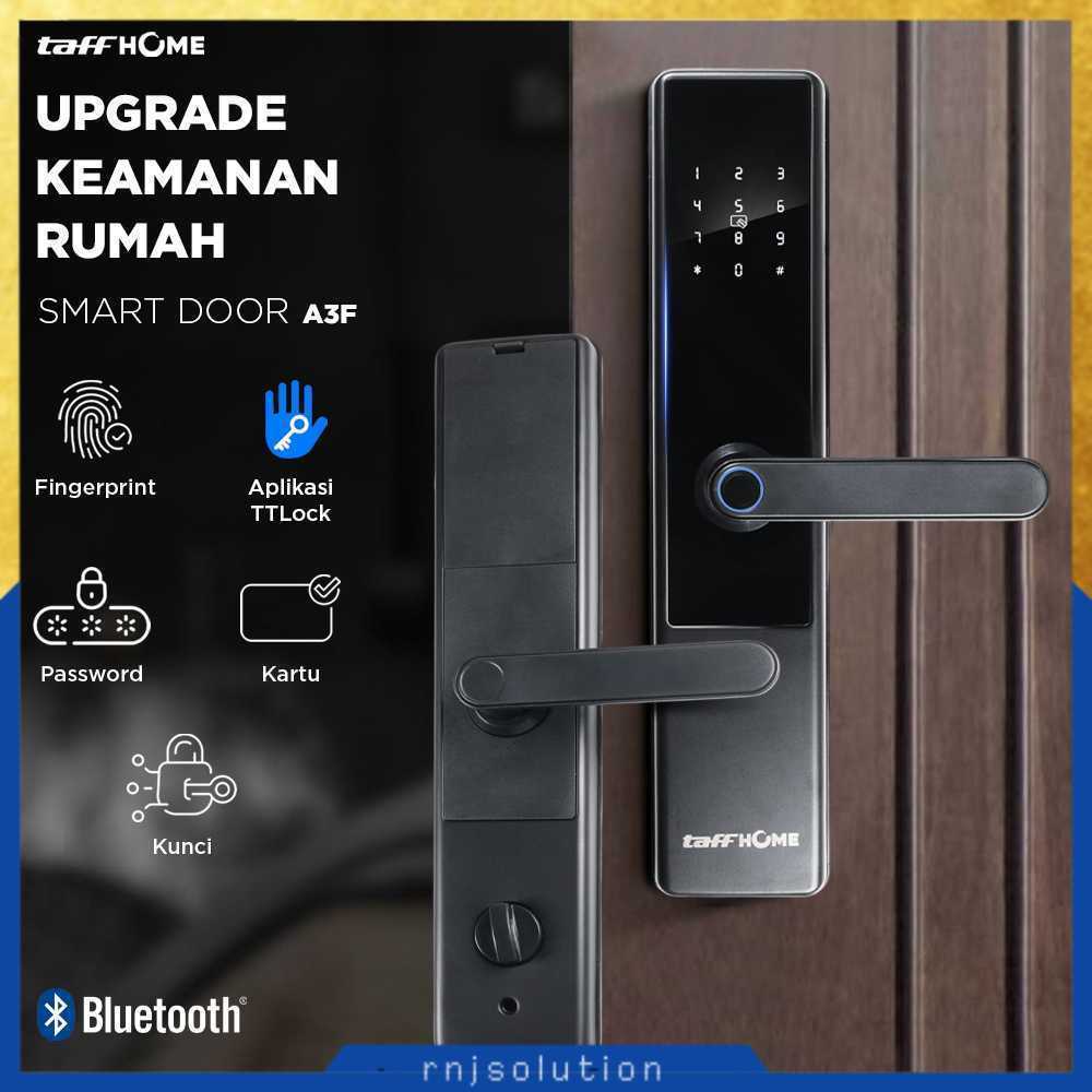 TaffHOME Smart Door Lock Fingerprint Password Bluetooth Card TTLock - A3F