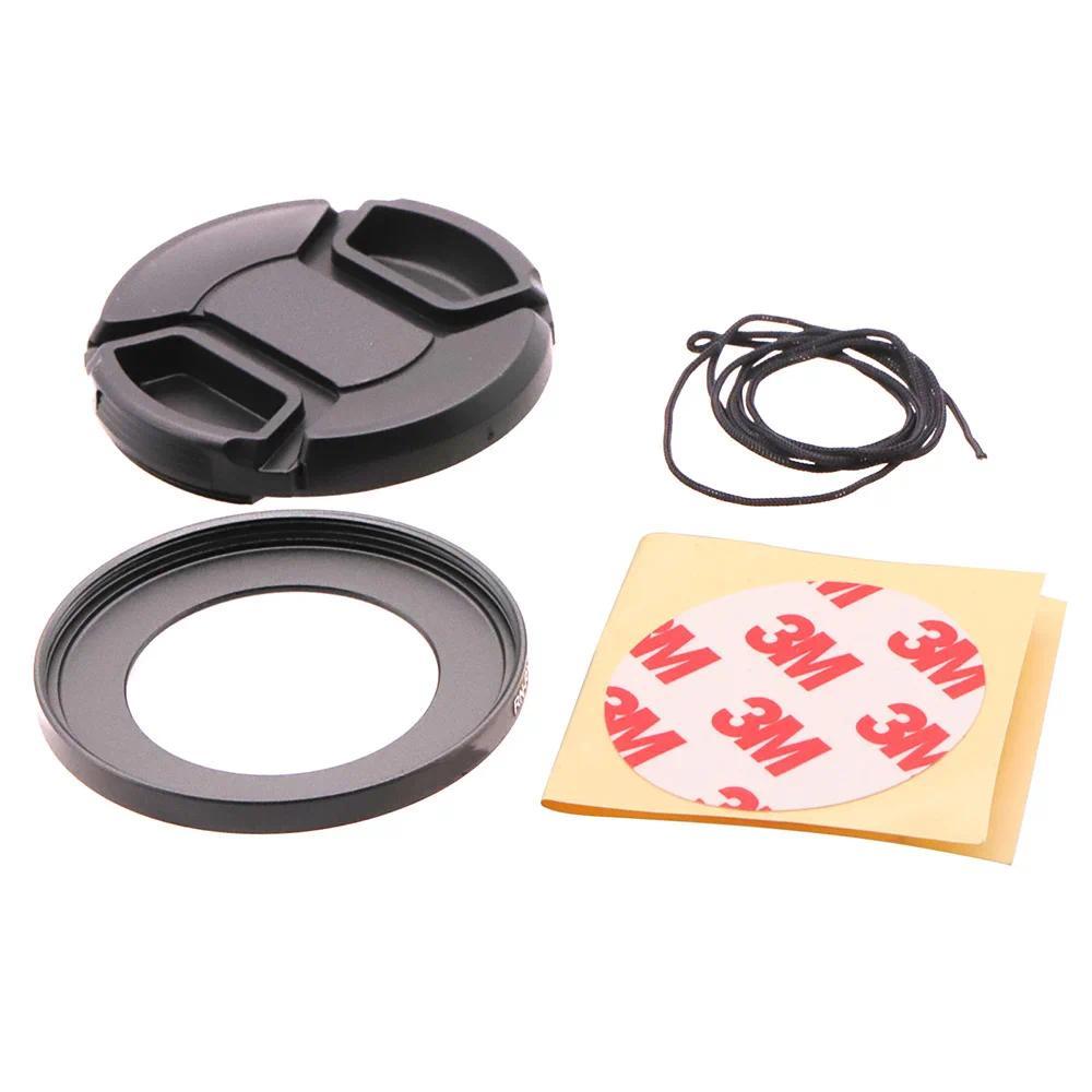 LinGoRNRX100V 52mm Filter Adapter Lens Ring Lens Cap Set For Sony RX100 Mark VA  V  IV   III