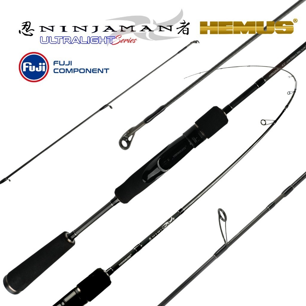 Joran UL Hemus Ninjaman 622/662/702/732/762 UL (Full FUJI)