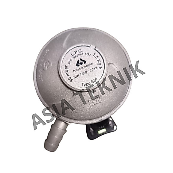 REGULATOR GAS LPG KOSANGAS QUICK ON 634 // REGULATOR NEW COMPACT QUICK ON 634 -- KOSANGAS