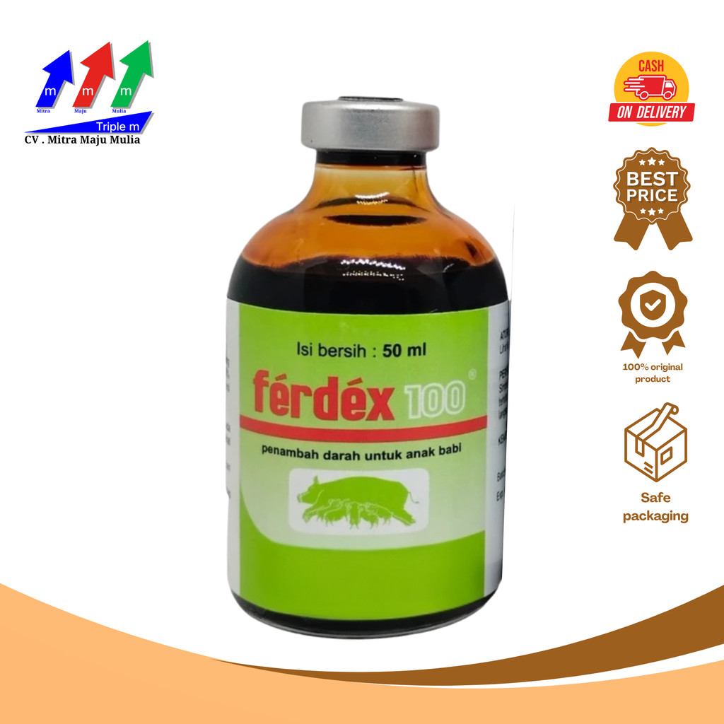 FERDEX 50 ml Penambah Darah Babi Anemia MEDION