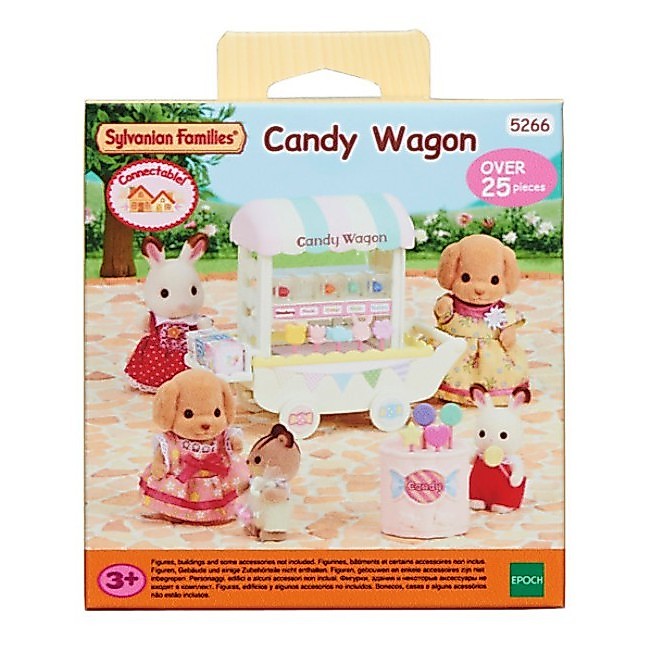 Mainan Koleksi Sylvanian Families Candy Wagon