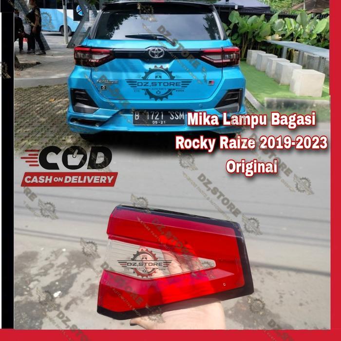 Mika lampu bagasi rocky raize original Kaca Mika Lampu bagasi raize - kanan