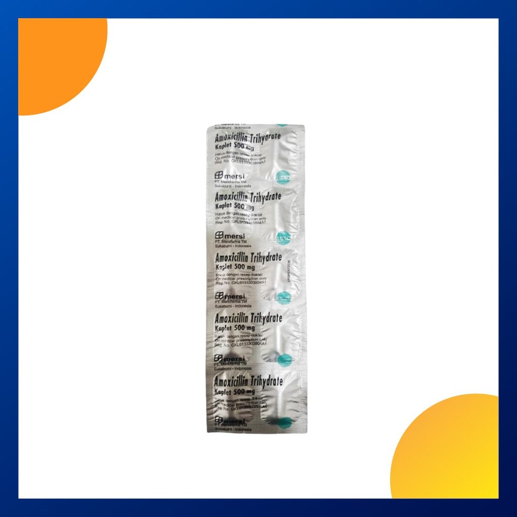 AMOXICILLIN GENERIK_01 500 MG 1 STRIP @ 10 KAPLET