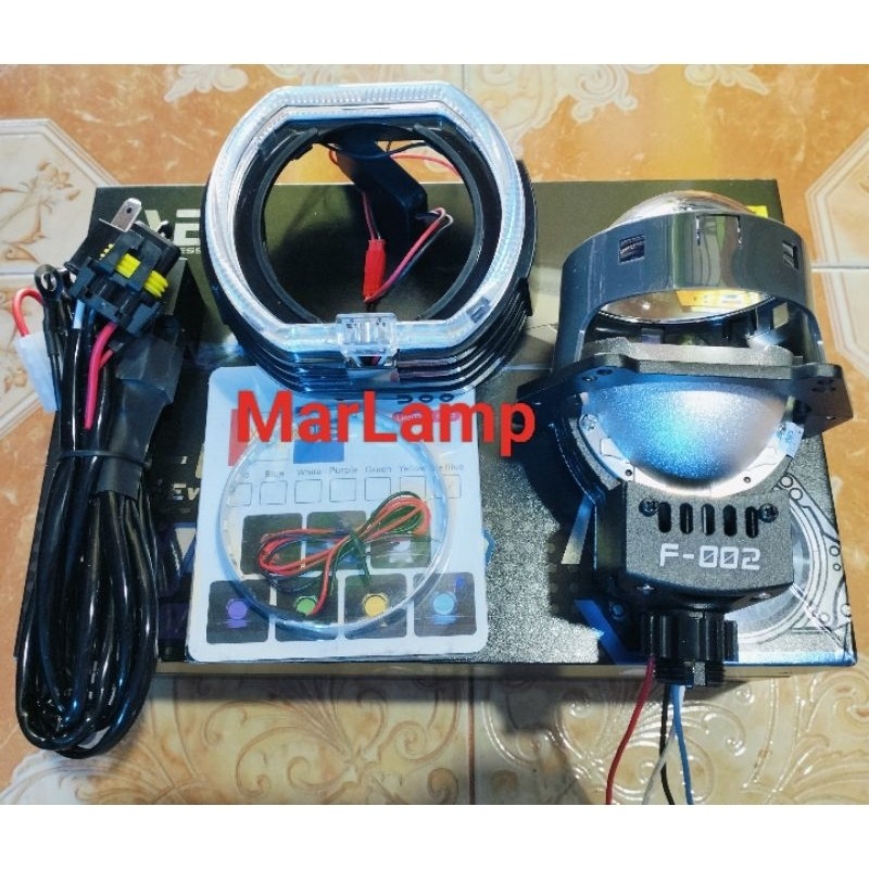 Paket BiLED AES F002 F2 3inch 65Watt 1sett