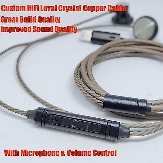 OCHACO MFI Certified Custom Earphone For iphone HiFi Headset Superior Sound