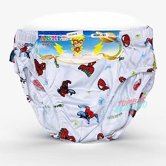 [ 3PCS] CD Agree Kids CA18 Gambar SPIDERMAN | Celana Dalam Anak Cowok Agree Karakter sempak