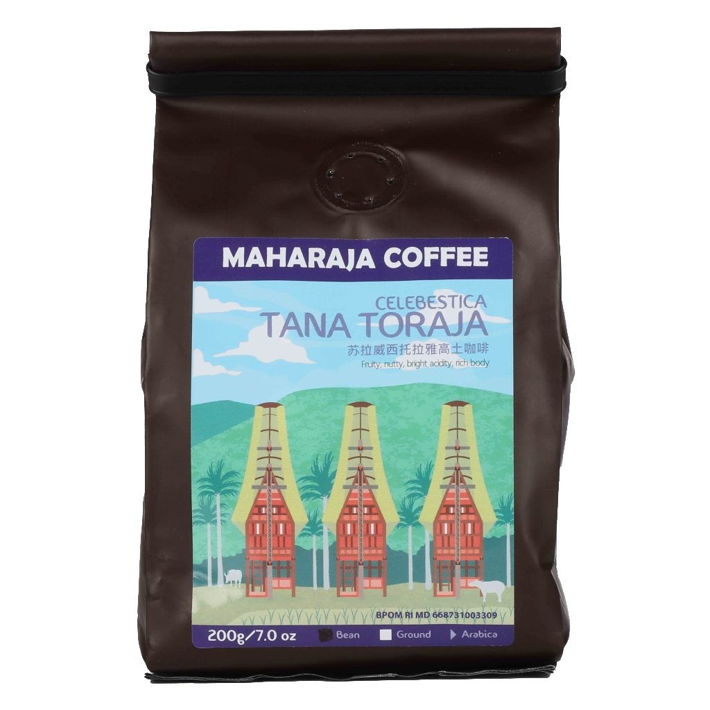 

JAMIN MURAH !!!MAHARAJA COFFEE Celebestica Tana Toraja Arabika 1 kg Roasted beans Kopi Sangrai Biji/ Bubuk(BISA LANGSUNG ORDER)