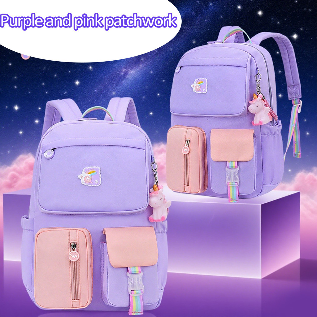 

Lightweight Children's School Bag Waterproof School Bag Cartoon Print Fun Children's School Bag