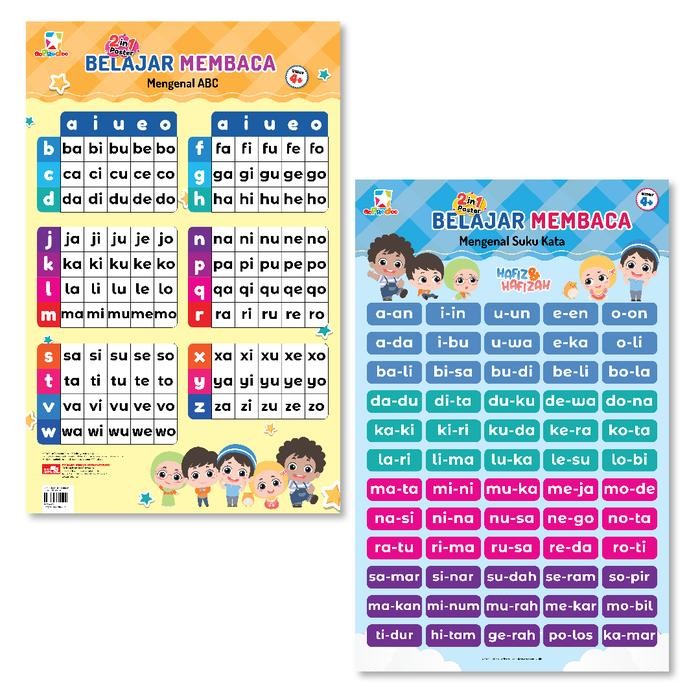 

Opredo 2in1 Poster Hafiz Hafizah - Belajar Membaca
