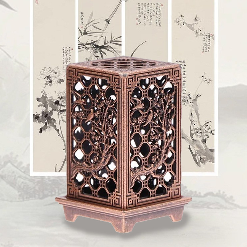 Pembakar Dupa Mini Tempat Arang Dupa Tempat Arang Dupa Pembakar Alat Bakar Dupa Incense Burner
