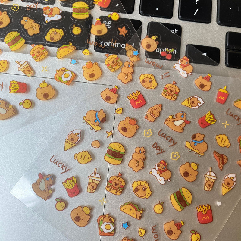 

Stiker Kartun Stiker Dekoratif Lucu Stiker Siswa Transparan Tahan Air