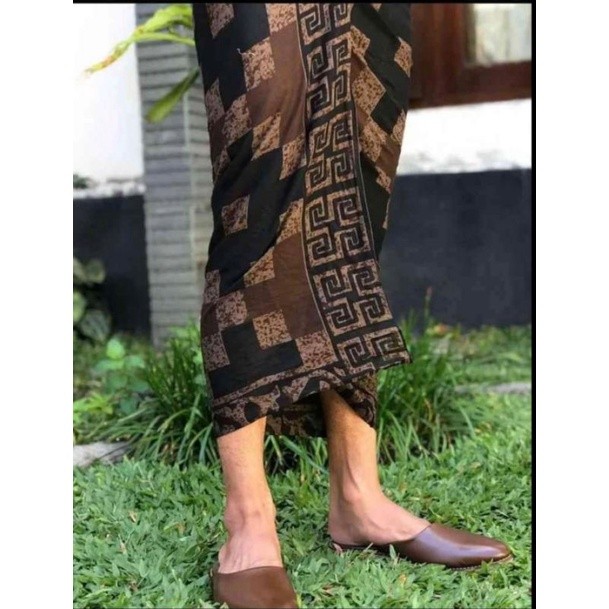 TERMURAH Saput batik indigo print KLASIK VIRAL || Batik tulis || BATIK BALI nb-2