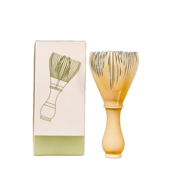 

Plastic Matcha Whisk – Pengocok Matcha Plastik Praktis, Mudah Dibersihkan & Tahan Lama - aprikot warna
