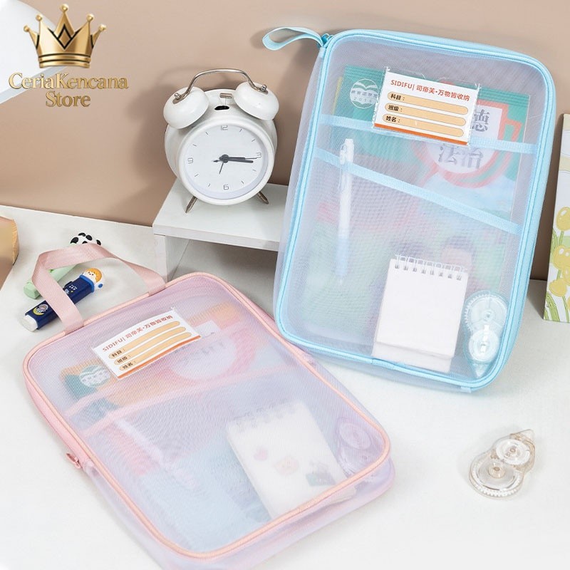 

New Tas Subjek Studi Transparan Klasifikasi Buku Teks Tas Penyimpanan Besar DokumenPremium