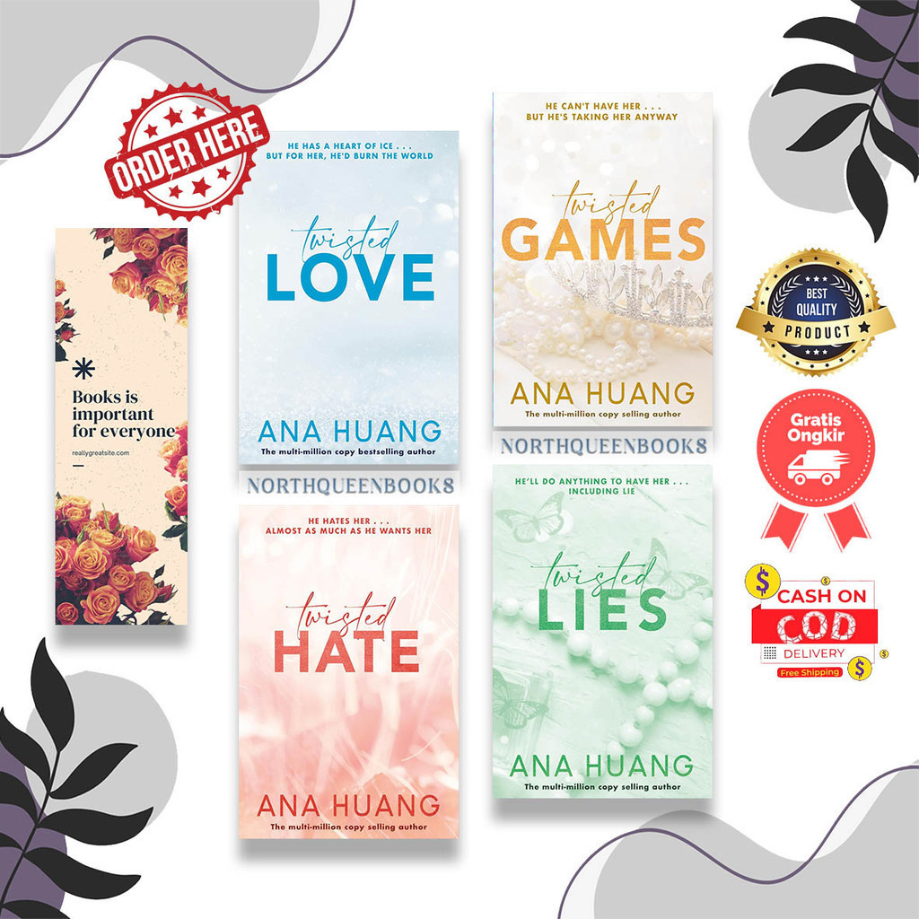 Twisted Love, Twisted Games, Twisted Hate, Twisted Lies by Ana Huang (English)
