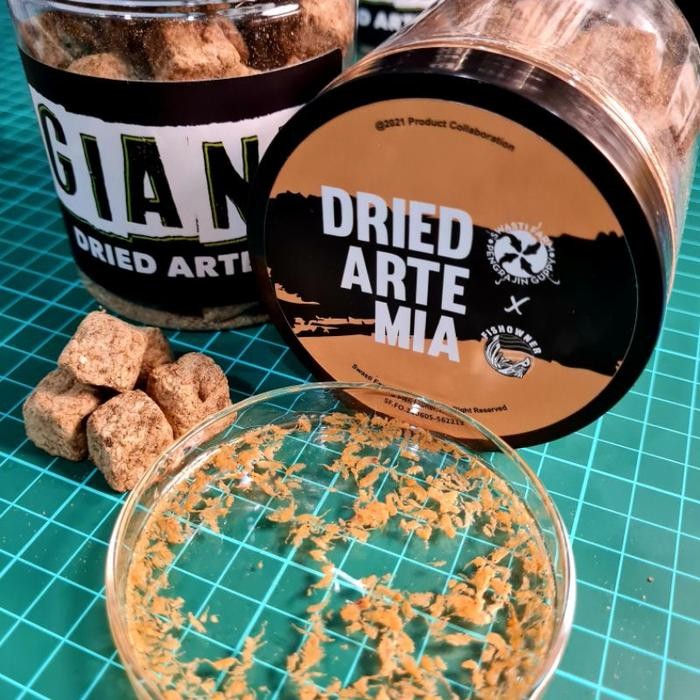 ARTEMIA DEWASA KERING (GIANT DRIED ARTEMIA 100% SWASTI FARM X FO 35g)