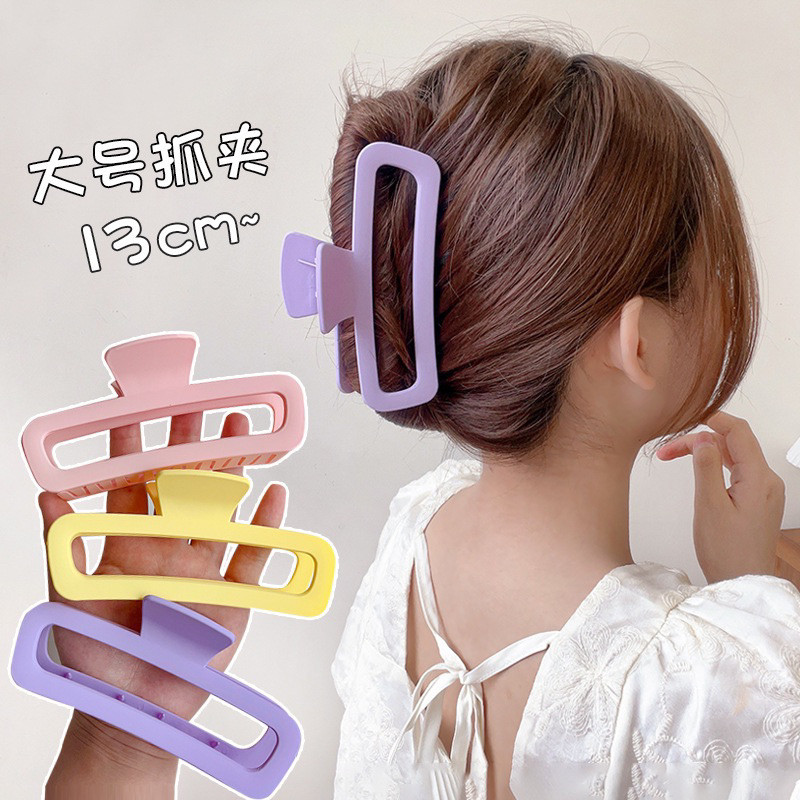/ HAIR CLIP RAMBUT TEBAL / HAIR CLIP 13CM / HAIR CLIP WARNA WARNI 0006