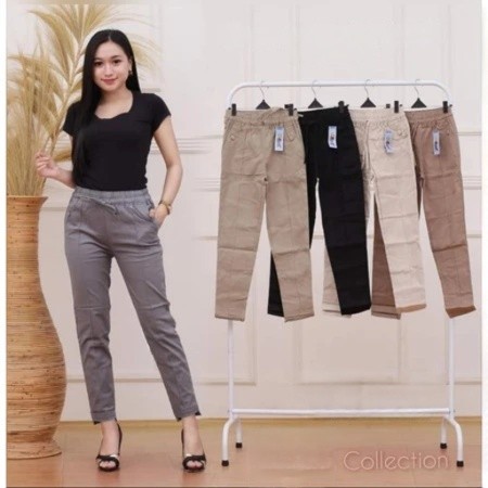 Celana Bahan Wanita / Celana Wanita Baggy / Celana Panjang Wanita / Baggy Pants Premium / Celana Bag