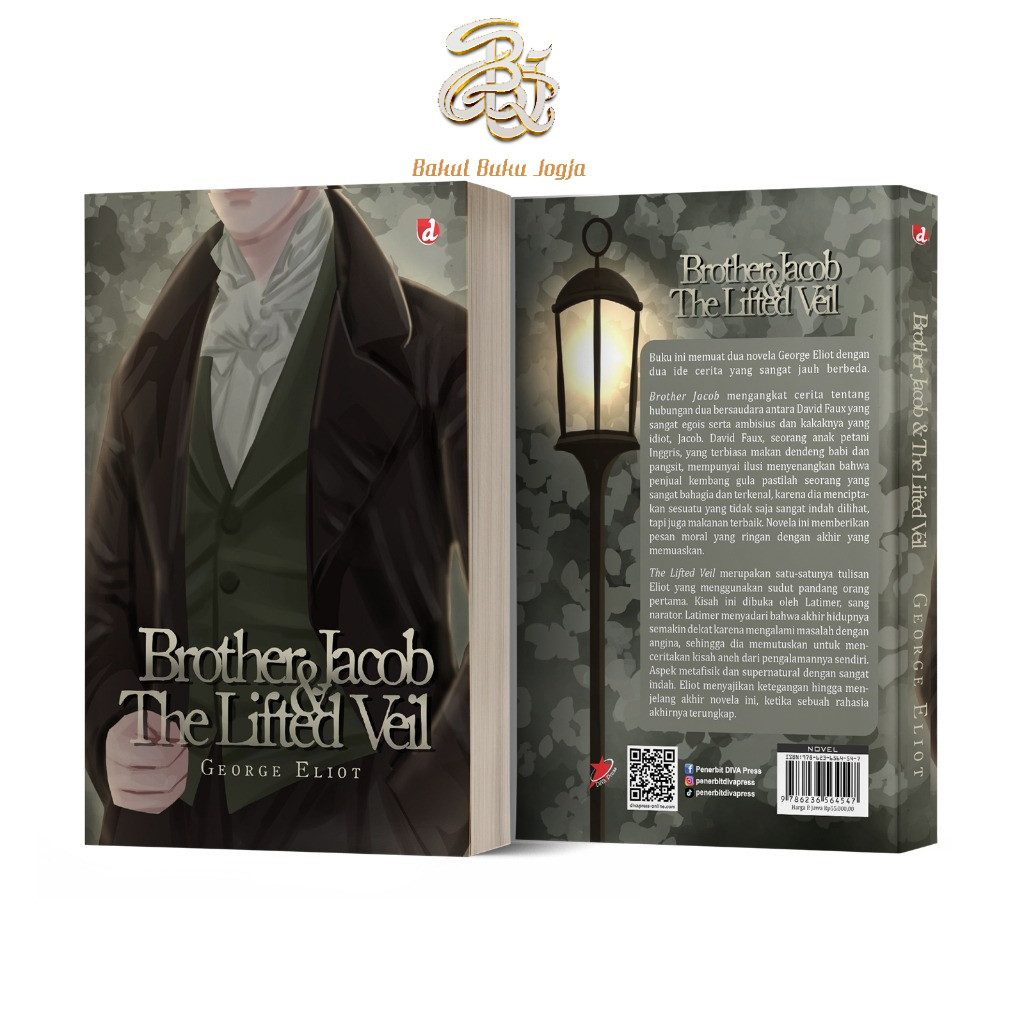 bbj - Buku Novel Brother Jacob & The Lifted Veil (Novel) - George Eliot - DIVA Press