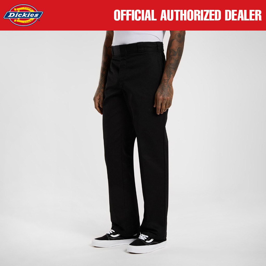 CELANA PANJANG CHINO CLASSIC WORK PANTS CASUAL PRIA HITAM ORIGINAL DICKIES | 874 BLACK
