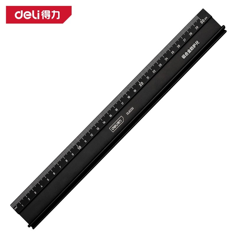 

Deli Tools / Deli Penggaris Safety / Protective Ruler 450 & 500mm / DL82XX