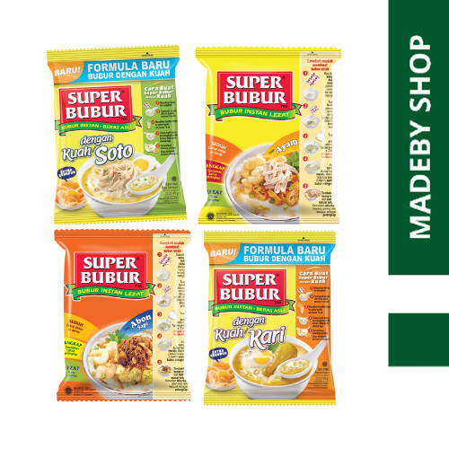 

BUBUR INSTAN SUPER BUBUR 46 GR