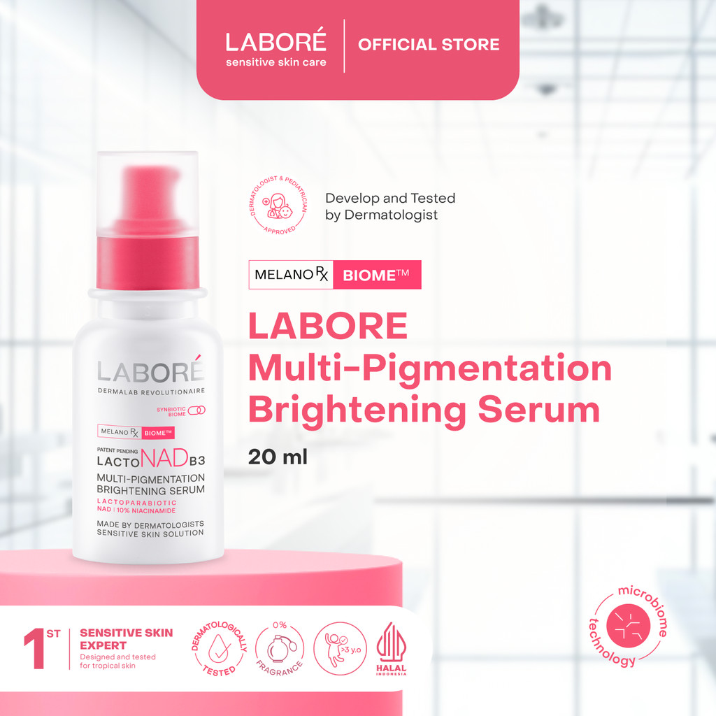[Creator Picks] NEW LABORE Multi-Pigmentation Brightening Serum - Serum Brightening Serum Pencerah W