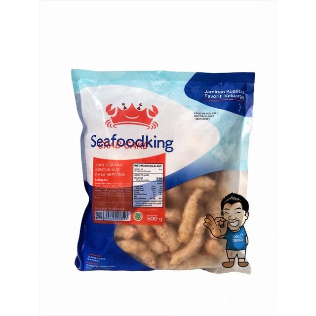 

PROMO! Seafood King Fried Crab Cake Olahan Ikan 500g
