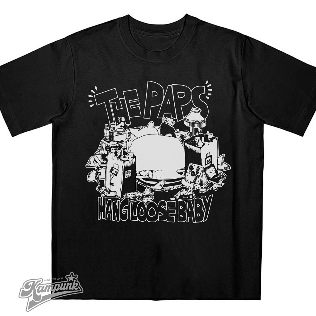 Kaos streetwear paps desain premium