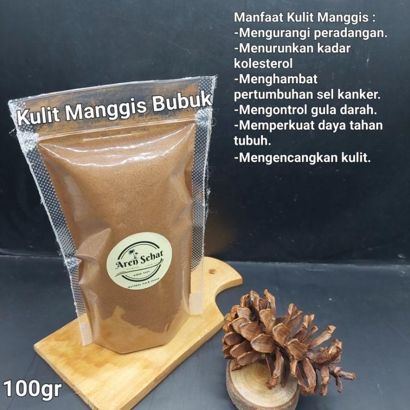 

Kulit Manggis Bubuk 100gr Premium