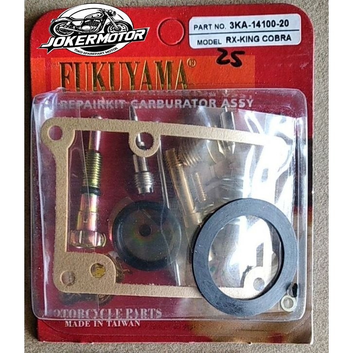 REPAIRKIT CARBURATOR ASSY  REPAIR KIT KARBURATOR ASSY RX KING COBRA- FUKUYAMA