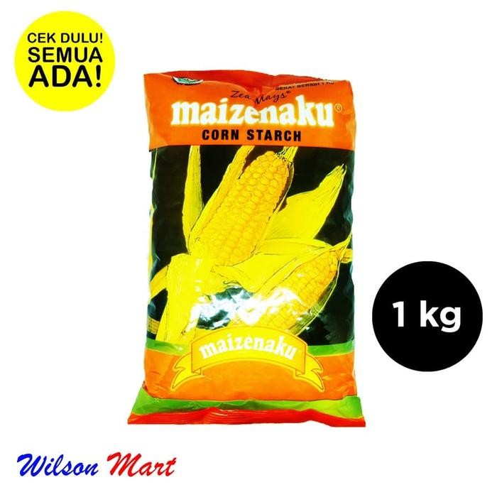 

PROMO! MAIZENAKU TEPUNG PATI JAGUNG CORN STRACH 1000 GRAM
