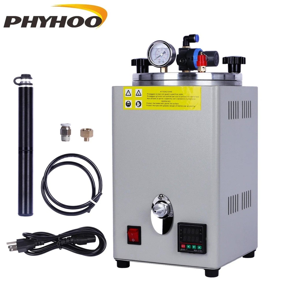 

PHYHOO Wax Injection Machine for Jewellery Equipment Making Tool Wax Casting Machine Wax Melting Mold Making Golds Machine