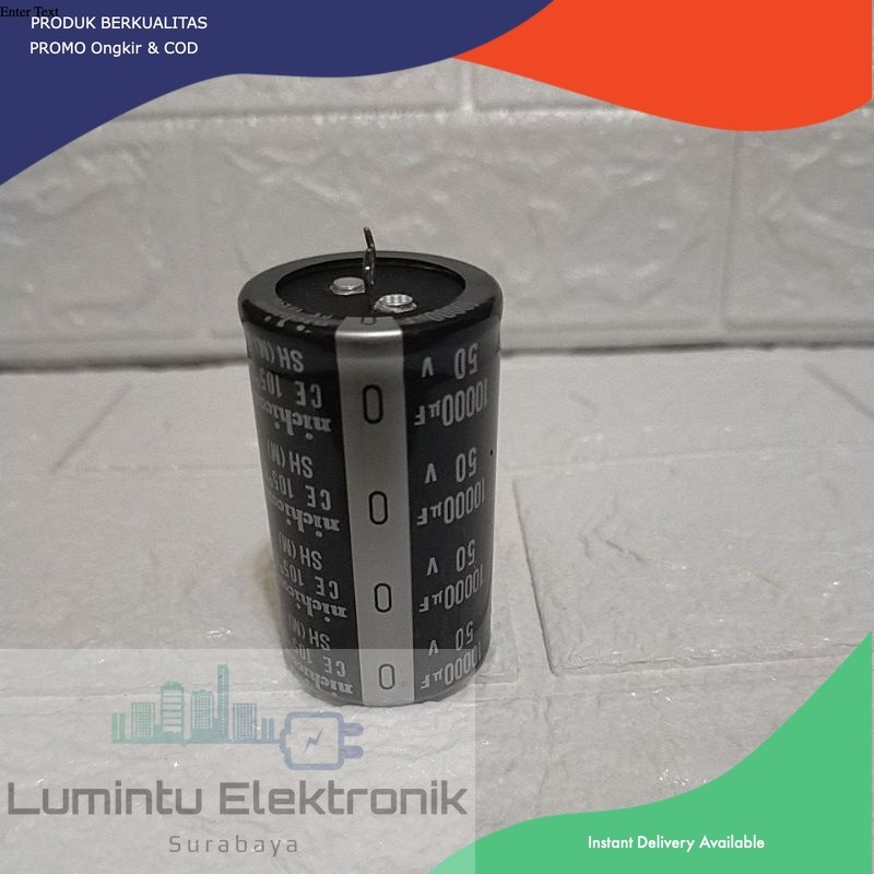 Elko 10000uf 50v Nichicon