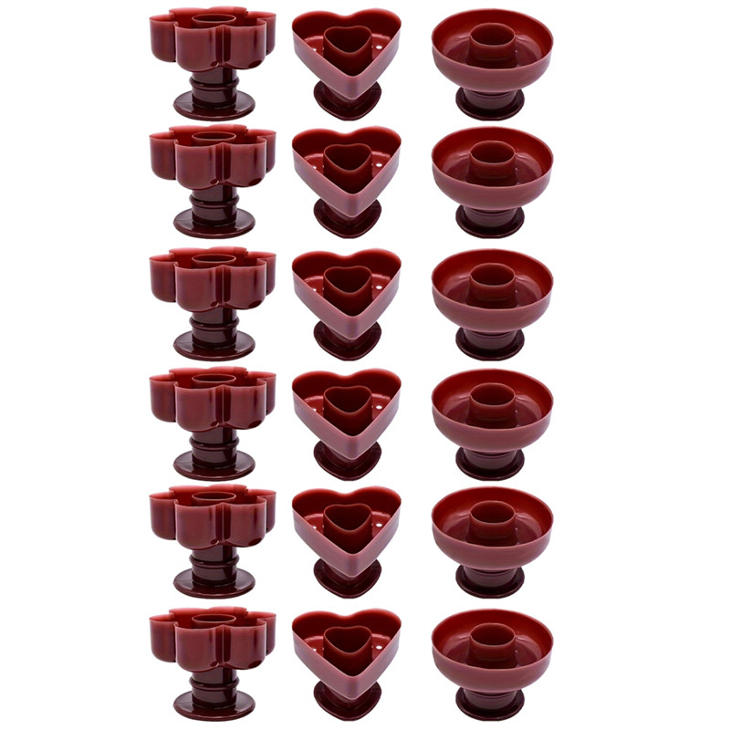 

Conjunto de molde de rosquinha, molde de ferramenta de massa, cortador de rosquinha de plástico, ferramentas de cozimento, acessórios de cozinha doméstica