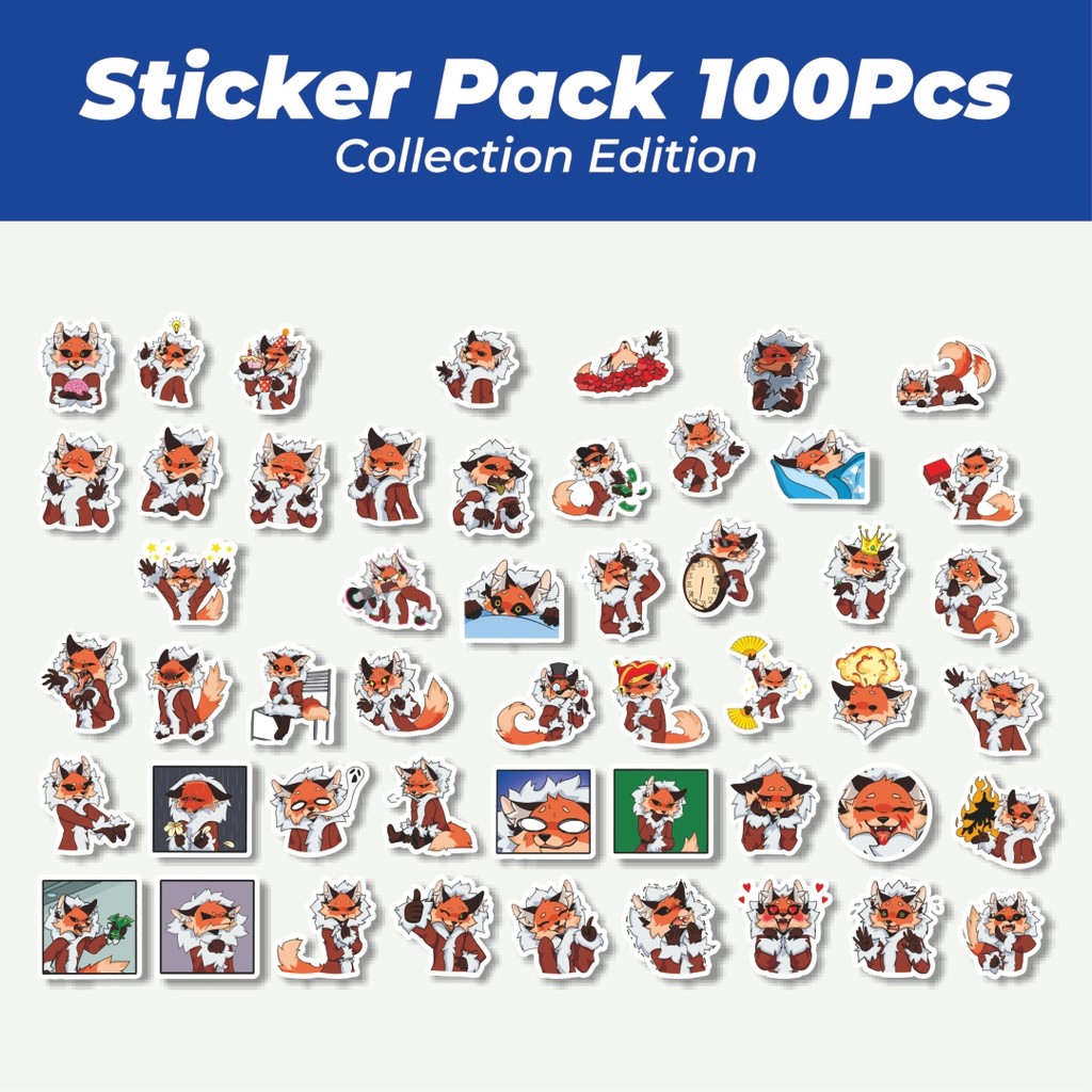 

Hot Stiker Funny Character Sly The Fox Lucu Anti Air Stikers Berperekat Waterproof Sticker Decal Buat Motor Helm Buku Journal Koper Casing HP Laptop Botol Minum