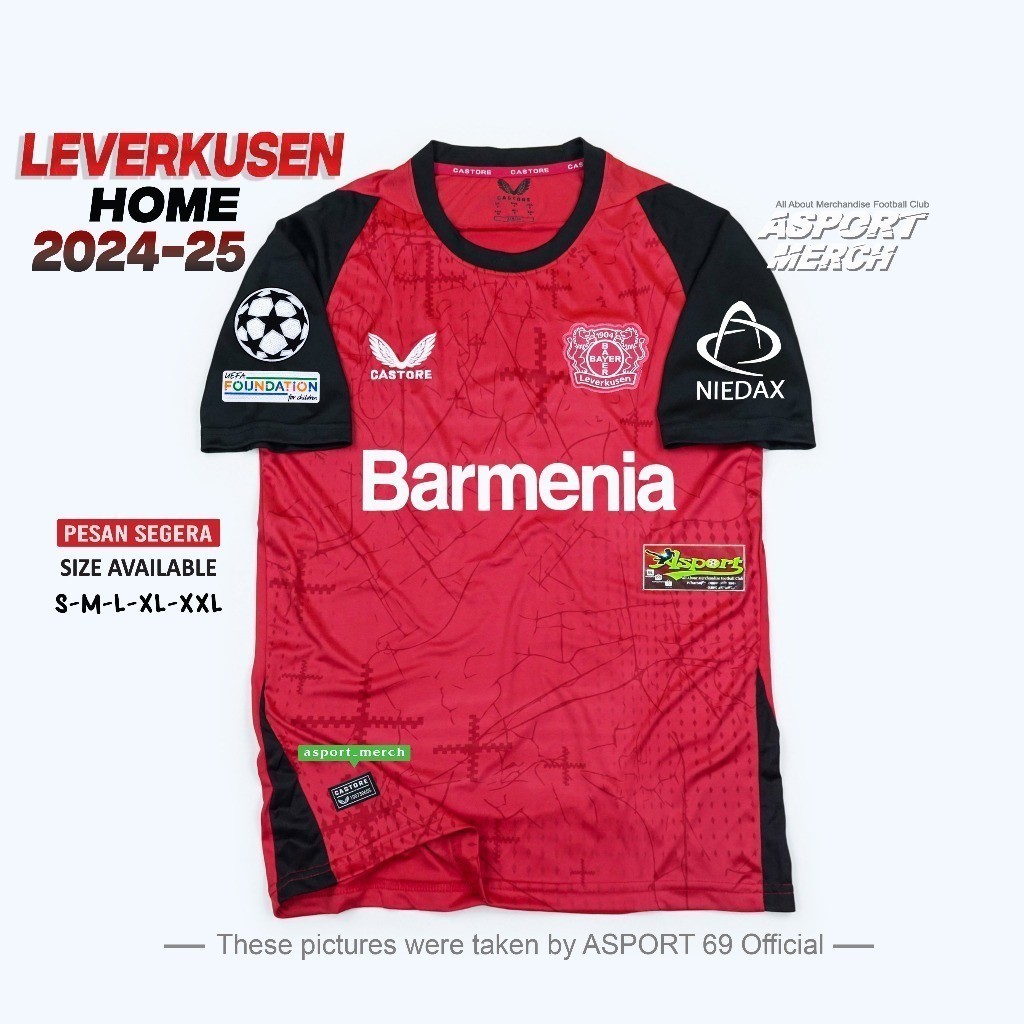 LEVERKUSEN HOME 2024 2025 FANTASY