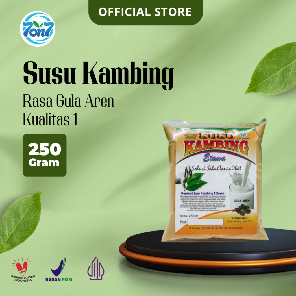 

Susu Kambing Etawa Bubuk Halal BPOM PRE-ORDER + Gula Aren (Tanpa Krimer) GRADE 1