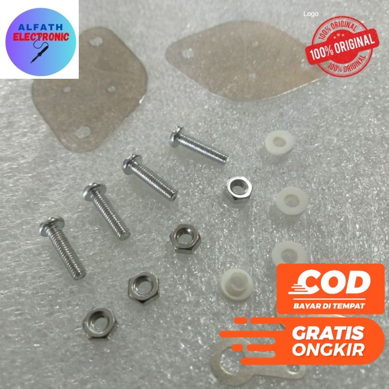 MIKA ISOLATOR TRANSISTOR JENGKOL JENGKOLAN ORIGINAL KUALITAS BAGUS