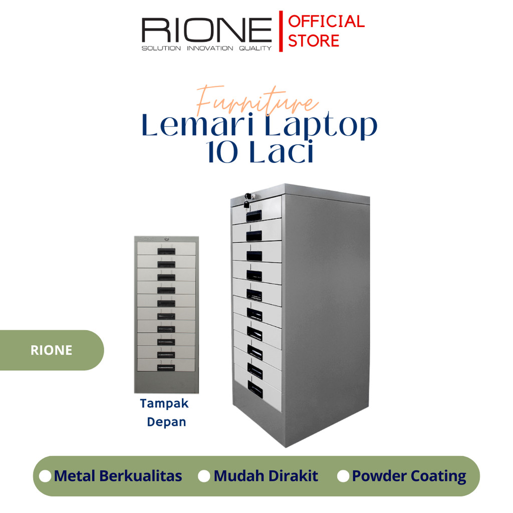 RIONE LEMARI LAPTOP 10 LACI